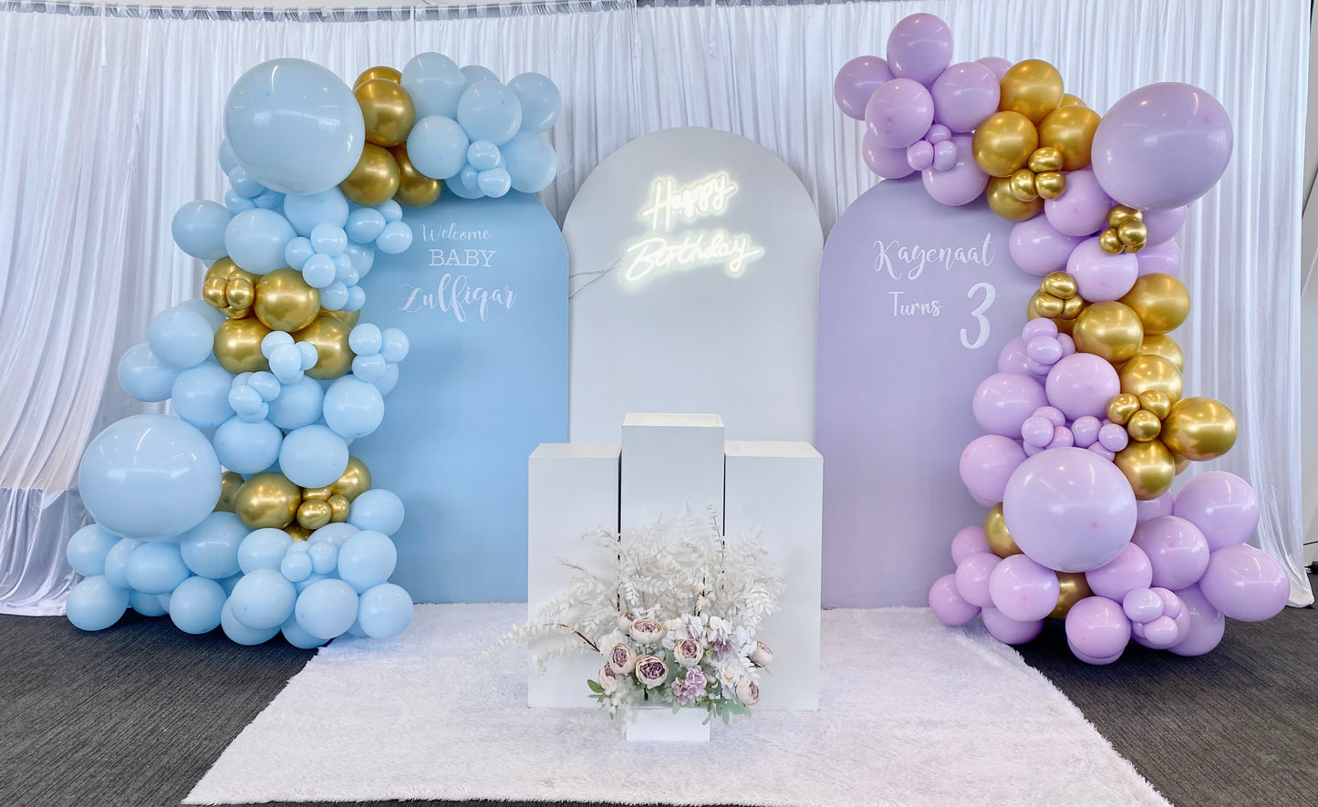 Trio Backdrop Packages