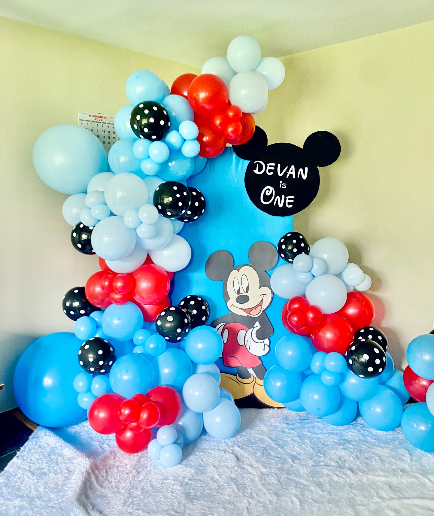 Light Blue Mickey Mouse